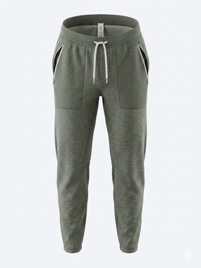 lululemon athletica Men’s Gray Drawstring Joggers. Slim fit. Large